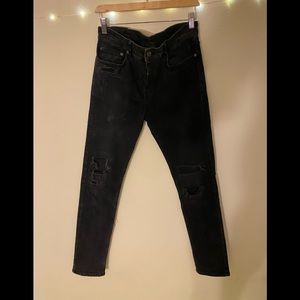 Ksubi Chitch Boneyard light black skinny jeans